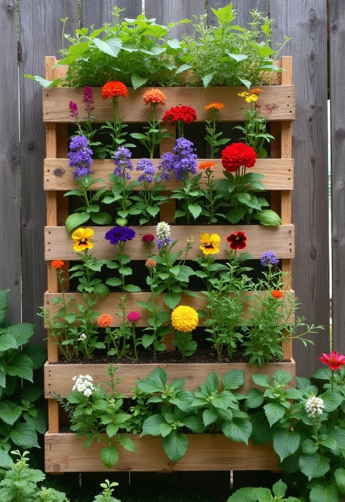 12 Flower Planter Box Ideas for Easy Seasonal Color 12 12 Flower Planter Box Ideas for Easy Seasonal Color - 2. Pallet Planter Box