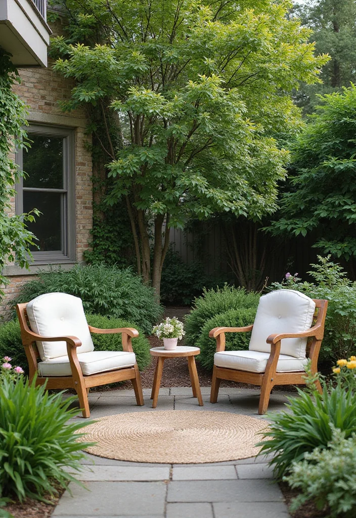 12 Front Yard Landscaping Ideas That Will Boost Your Curb Appeal - 10. Create a Cozy Seating Area for Enjoyment
