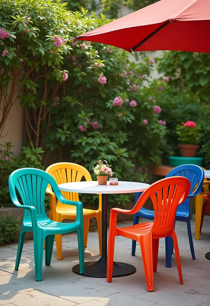 12 Patio Furniture Ideas for Comfortable Outdoor Living - 2. Recycled Plastic Furniture