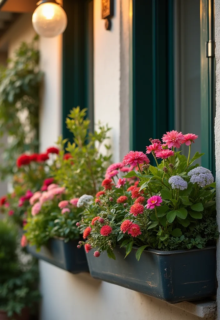 12 Planter Box Ideas for Simple and Stylish Displays - 11. Balcony Planter Boxes