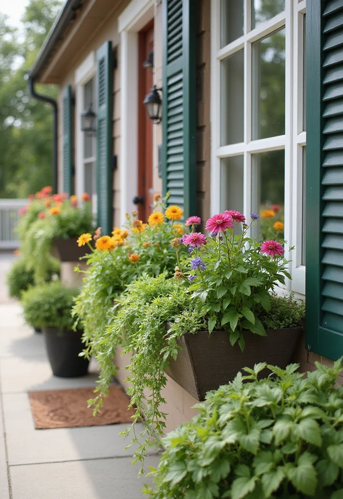 12 Planter Box Ideas for Simple and Stylish Displays - 9. Window Box Planters