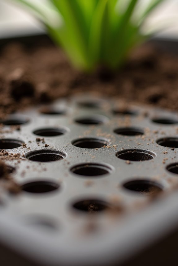 What Drainage Systems Do Planter Boxes Need? 3 3 4 inch drainage holes 9 spaced drainage