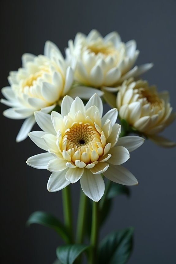 chrysanthemums symbolize funerary remembrance worldwide