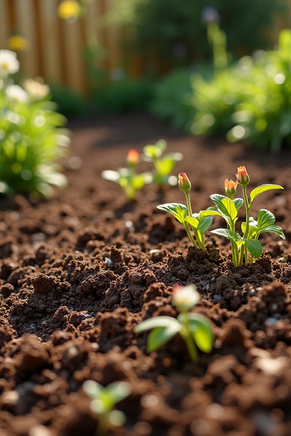 Growing Flowers in Mulch: What You Need to Know 5 clear weeds add compost wait