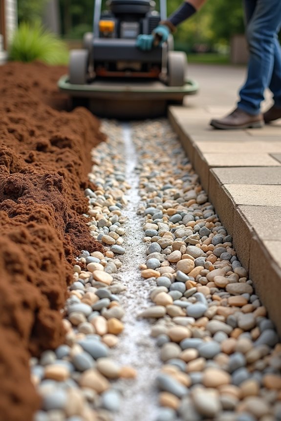 How to Install a Paver Patio in 10 Steps 4 compact soil edge gravel sand