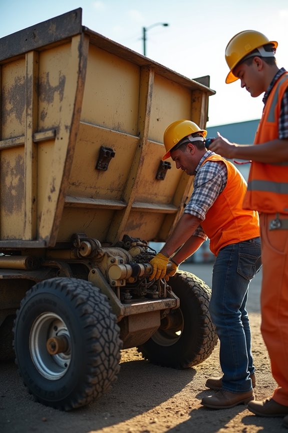 daily sweeper pre use inspections