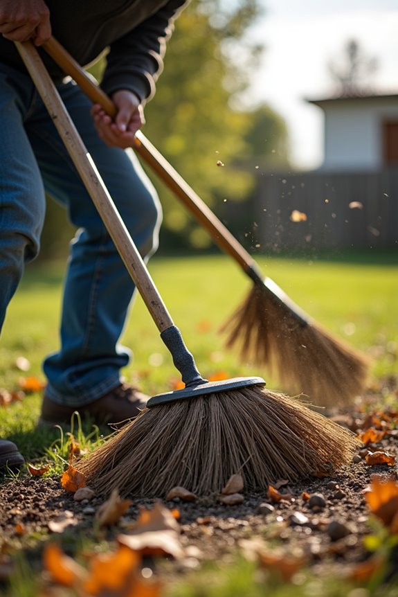 dry conditions optimize sweeping efficiency