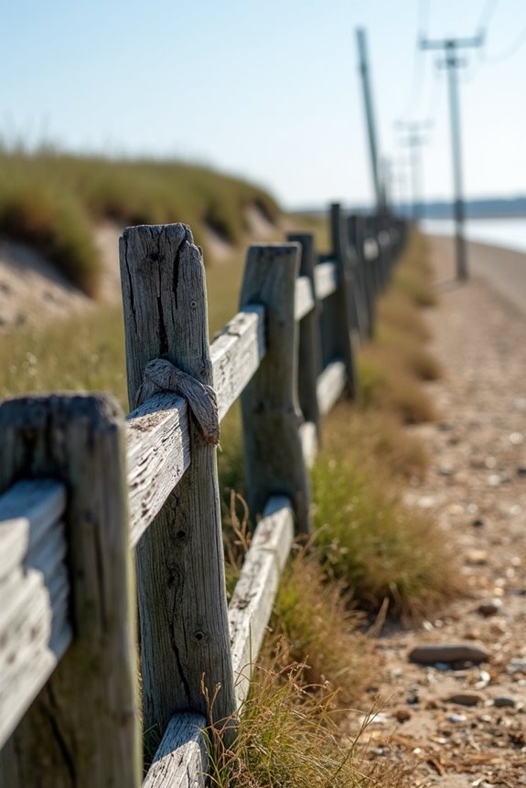 5 Reasons Landscape Timbers Fall Short as Fence Posts 5 durable posts save replacement costs