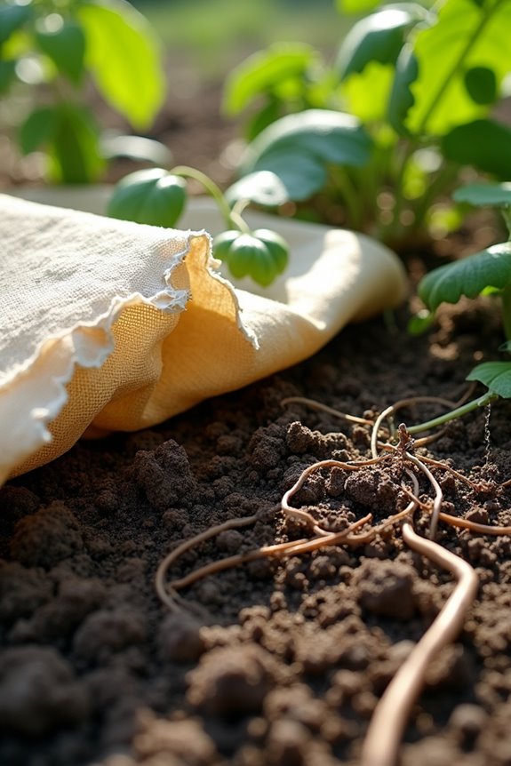 Is Landscape Fabric Bad for Your Garden? 5 fabric bound roots careful removal necessary