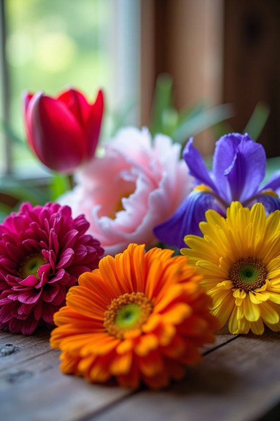 five flower forms simplify search