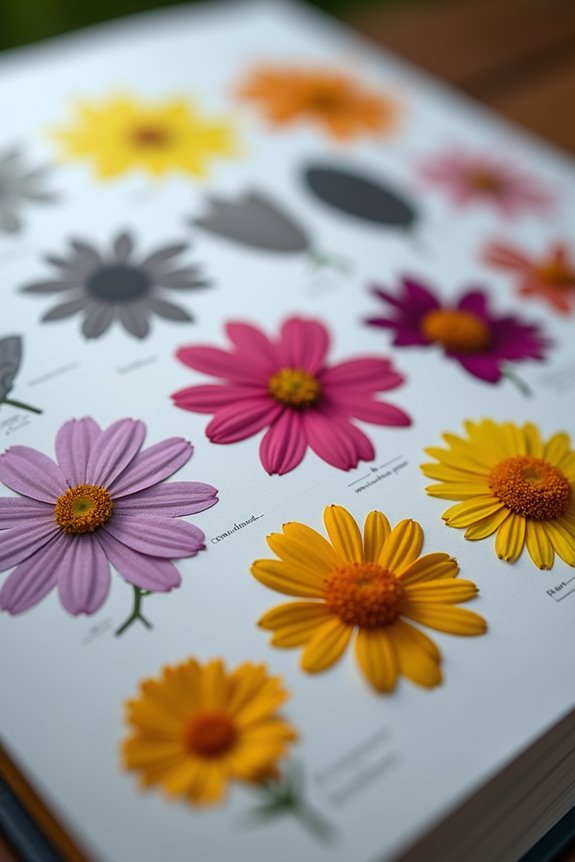 flower shape guides identification first