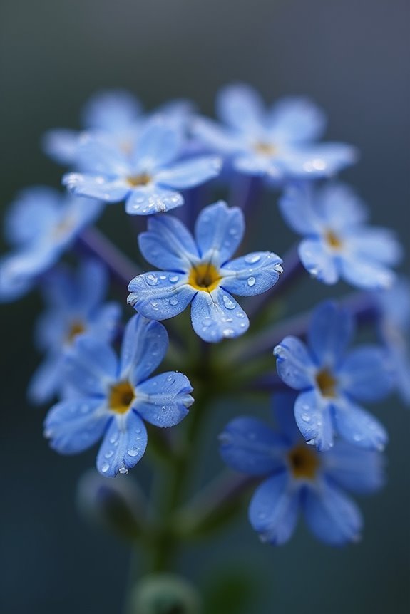 forget me nots keep memories alive
