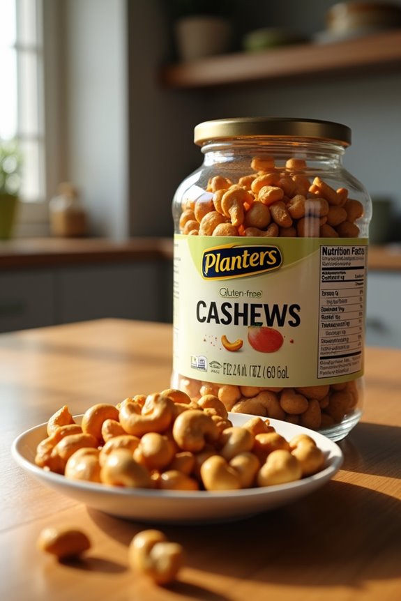Are Planters Cashews Gluten-Free 3 gluten labeling is inconsistent