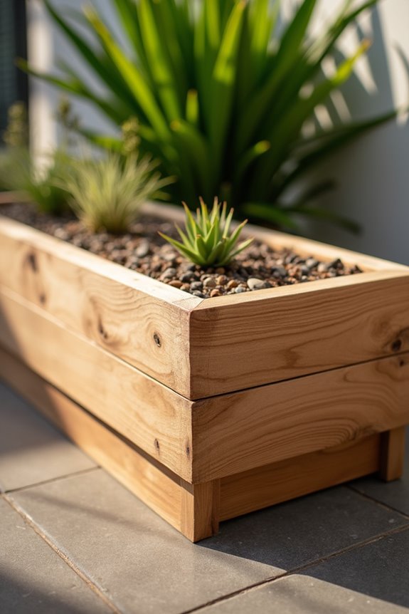 What Drainage Systems Do Planter Boxes Need? 10 high side drains with reservoir