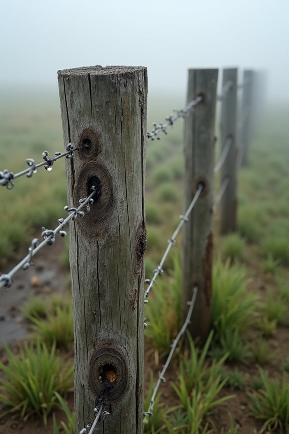 5 Reasons Landscape Timbers Fall Short as Fence Posts 2 moisture induced warping twisting
