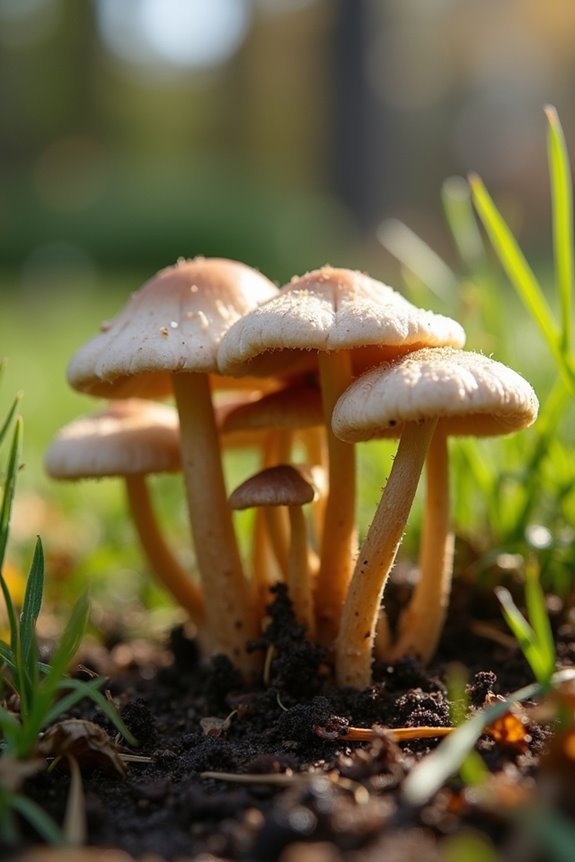 Why Would Mushrooms Grow in My Yard? 5 mushrooms pose ingestion risk only