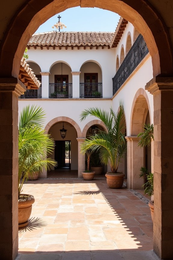 Tracing the Spanish Origins of the Word Patio 6 patio flat terrace elevated