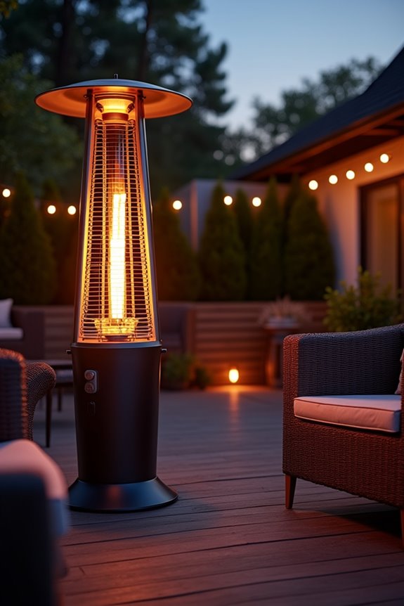 What's the True Worth of Owning Patio Heaters? 3 propane for large electric for small