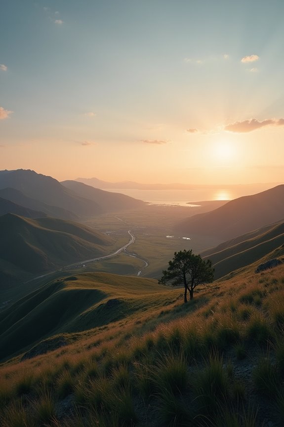 Using Landscape Orientation for Horizontal Display 3 scenes highlighting expansive landscapes