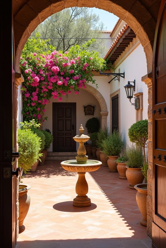Tracing the Spanish Origins of the Word Patio 1 spanish courtyard to patio adoption