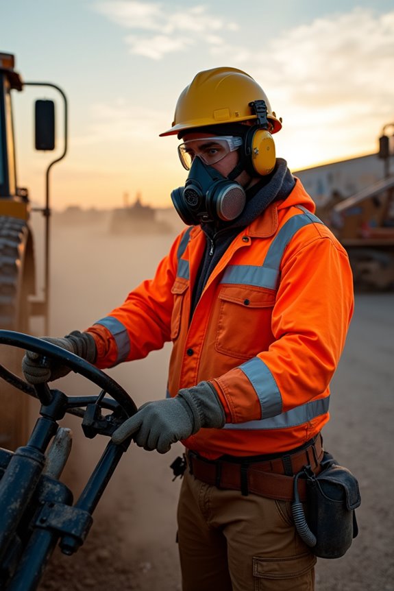 sweeper safety gear required