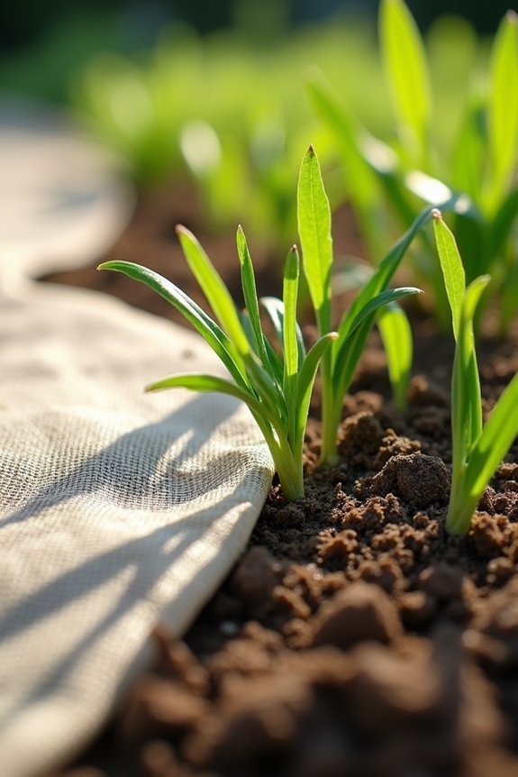 Will Landscape Fabric Kill Weeds? 2 weed roots cling seeds persist