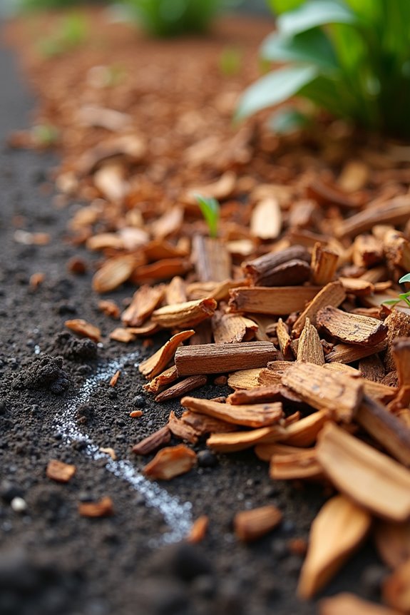 Is Landscape Fabric Bad for Your Garden? 9 wood chips 2 4 inch mulch