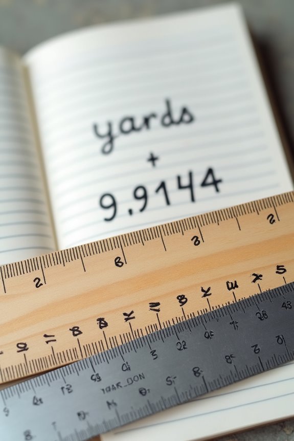 Converting Yards to Meters: A Quick Reference for the Same Measurements 1 yards convert to meters precisely